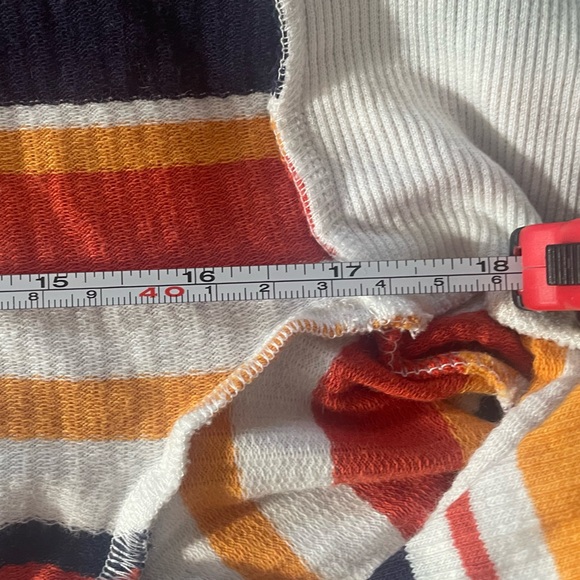 Sezane Adela Stripped Wrap Blouse-medium - Picture 6 of 8